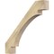 Ekena Millwork 6"W x 44"D x 44"H Merced Rough Sawn Knee Brace, Douglas Fir BRC06X44X44MRC00RDF - alternate 1